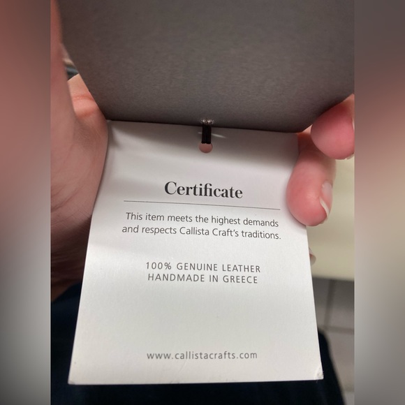 NWT Callista Bicolor Topstitch Mini Tote
Bag - Picture 11 of 14